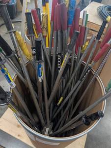 Industrial Floor Scraper Assortment Mixed Lot