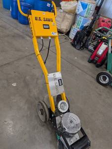 U.S. Saws Ecco Midwest Walk-Behind Concrete Grinder And Polisher