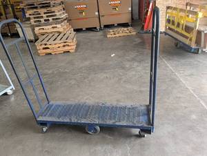 Steel Platform Cart 79 X 30 X 63 in