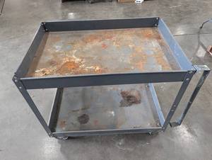 Heavy-Duty Steel Utility Cart