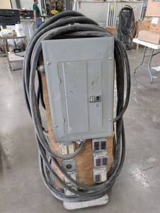 Electrical Distribution Panel With Receptacles