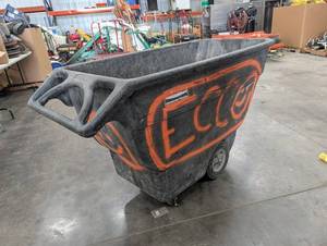 Commercial Poly Dump Cart