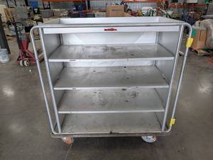 Industrial Rolling Shelf Cart 48 W X 30 D X 60 H