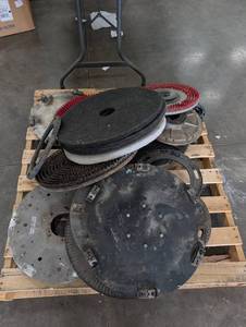 Floor Machine Pads, Brushes & Drivers Mixed Lot