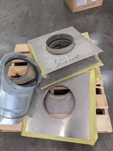 Ecco Midwest Sheet Metal Duct Fittings Mixed Lot