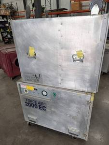 (2) ACSI Force Air 2000 EC HEPA Air Scrubber