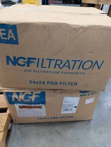 Ncfiltration 24x24 Pad Filter (Lot of 40)