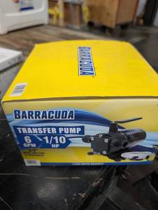 Barracuda Transfer Pump 6 GPM 110 HP