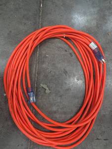 Heavy-Duty Orange Extension Cord 123 20A 125V