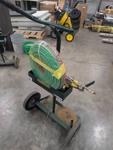 Harper Welding Hose Cart With Hose, Torch, and Regulator Assembly
