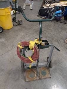 Harper Welding Cart With Hoses & Gauges