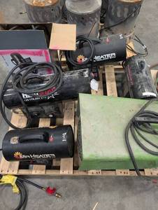 Industrial Heater Mixed Lot Mr. Heater, HeatStar, ThermoHeat & Patton