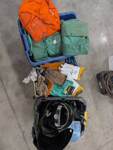 Welding PPE Mixed Lot - Helmets, Gloves & Sleeves