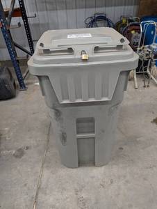 Shred-N-Go Locking Rolling Document Shred Bin