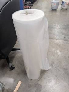 White Plastic Sheeting Roll