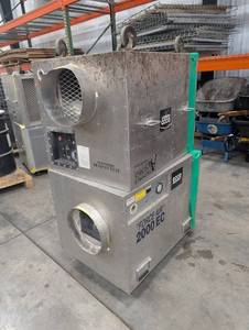 Ecco Midwest Force Air 2000 EC Air Scrubber Lot Of 2