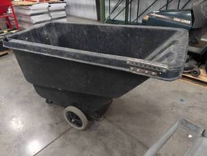 Large Plastic Tilt Truck on Wheels