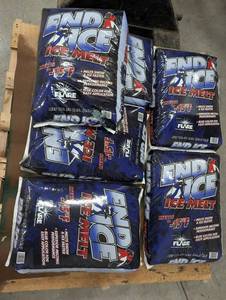 End Ice Ice Melt -15F 50 Lb (Lot of 6)
