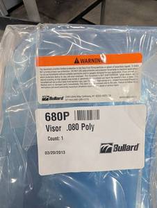 Bullard 680P .080 Poly Visor