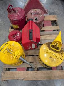 Justrite Safety Can Mixed Lot of 6