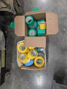 Industrial Tape Rolls Mixed Lot