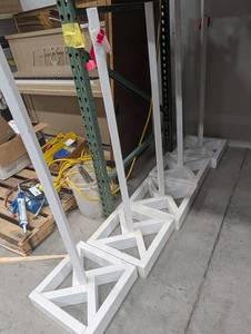 Wood Display Stands (Lot of 4)