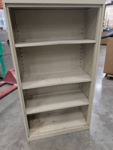 Industrial Steel Storage Cabinet With 3 Shelves