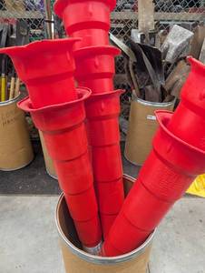Traffic Cones With Reflective Collars (Lot of 4)