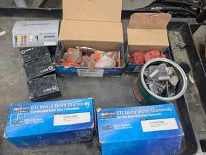 Mixed Lot STI, Superabrasive & Syntec Diamond Grinding Segments