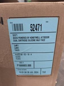 Aegis by Honeywell A770030M Half Face Respirator Size Medium (Lot of 12)