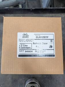 Deb Stoko CLR120TF Refresh Clear Foam 1.2 Liter 3 Cartridges