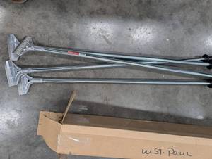 Warner 591 Heavy-Duty Floor Scraper (Lot of 4)