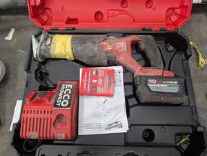 Milwaukee M18 Sawzall Cordless Reciprocating Saw Kit With 12.0Ah Battery