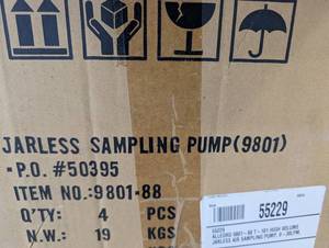 Allegro 9801-88 Rotary Vane Sampling Pump (Lot of 4)