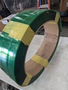 Green Plastic Strapping Coil