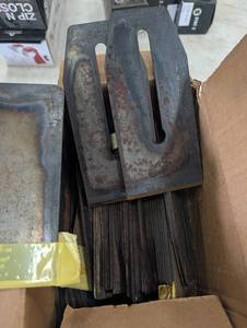 American Coatings Corp Steel Slotted Plates (Mixed Lot)
