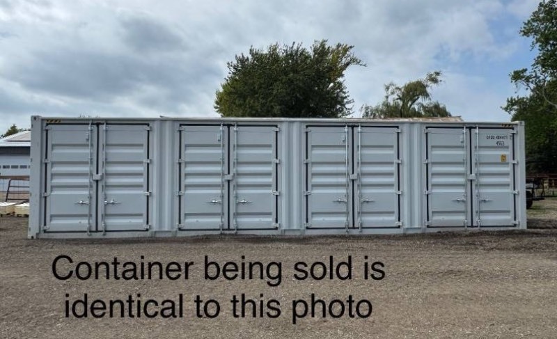 CIMU1027738  Sea Container with 4 Side Doors, 40HC, Single Trip
