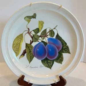 Portmeirion Pomona Fruit Plate Limperatrice Plum Decorative Plate