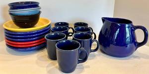 Pottery Barn and Crate & Barrel Colorful Serve Dinnerware Set (20 Piece)