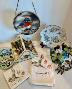 Bird and Butterfly Decorative Mixed Lot