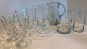 Clear Glass Assortment (Lot of 11)