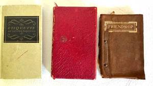 Antique Miniature Book Trio (Lot of 3)