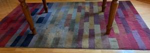 Multicolor Geometric Area Rug
