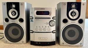 Sony CMT-HPX9 Micro Hi-Fi Component System With Speakers