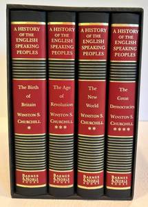 Winston S. Churchill a History of the English Speaking Peoples 4-Volume Set