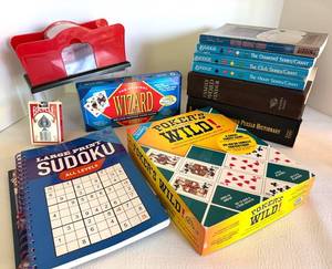 Mixed Lot - Bridge Books, Card Games & Puzzle Books