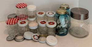 Ball Canning Jars With Lids (Lot of 15)