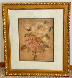 Paragon Picture Gallery Blanche Rose by Blum Framed Print