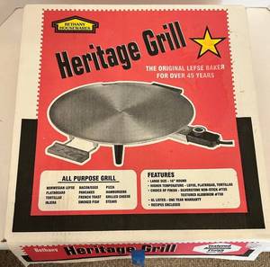 Bethany Housewares Heritage Grill Lefse Baker