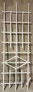 White Wood Trellis